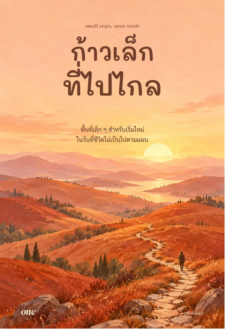 ก้าวเล็กที่ไปไกล — พัฒนาตัวเอง ฉบับตัวอย่าง