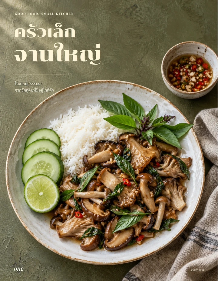 ครัวเล็ก จานใหญ่ — อาหารและการทำครัว ฉบับตัวอย่าง