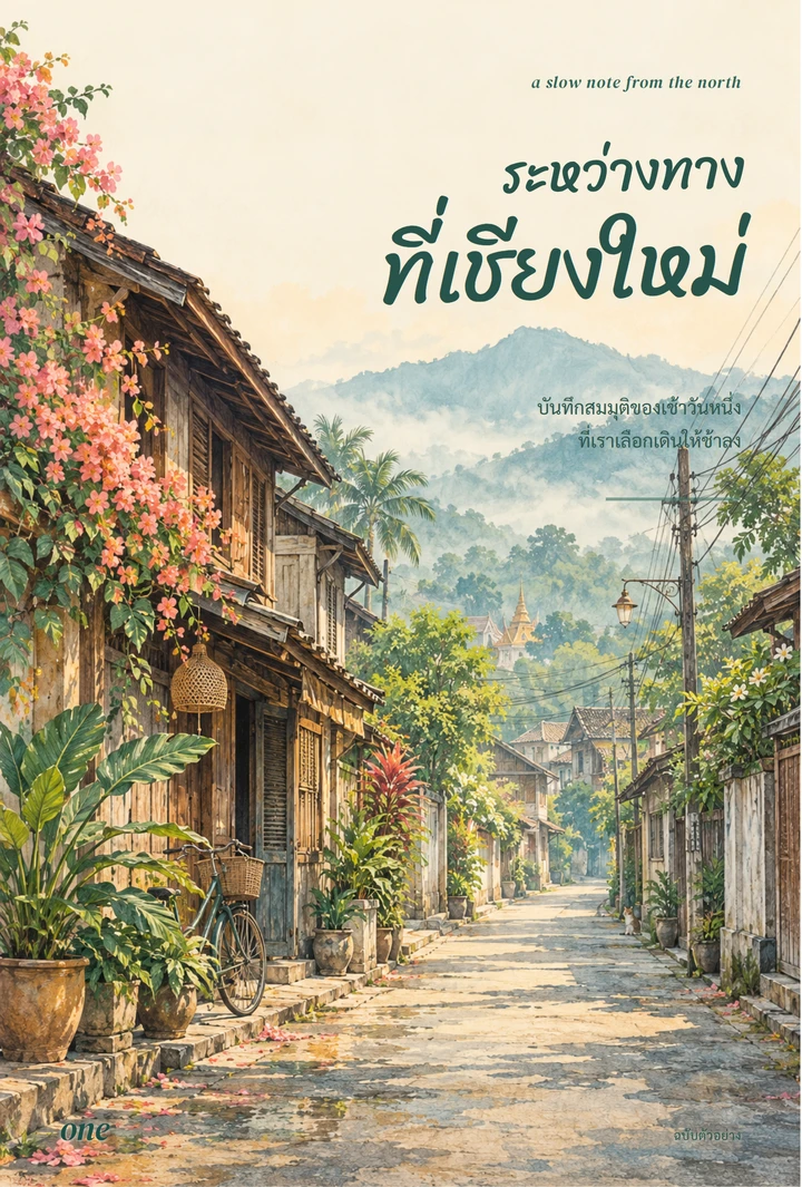 ระหว่างทางที่เชียงใหม่ — ท่องเที่ยวและบันทึก ฉบับตัวอย่าง