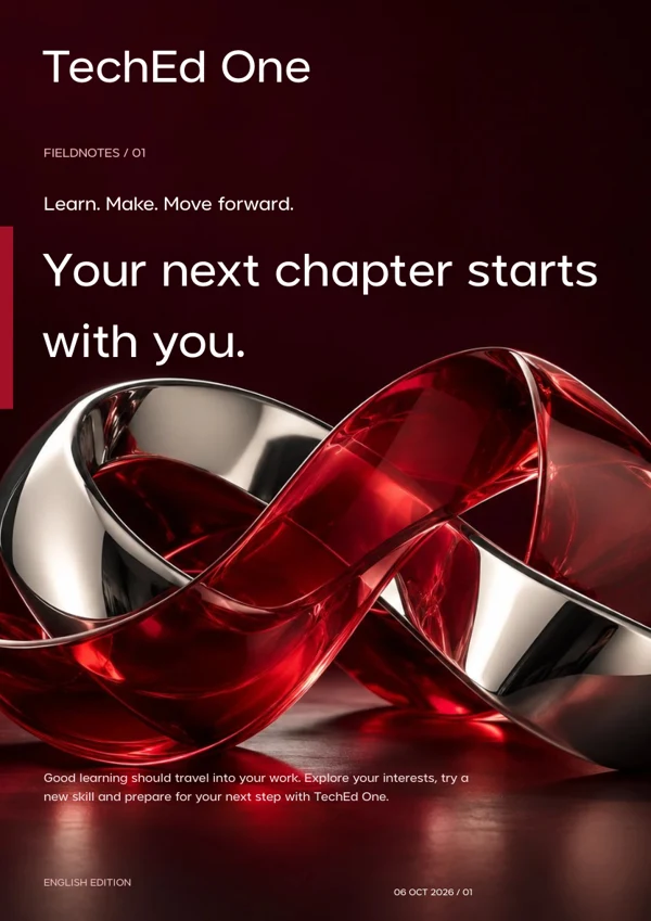 One brochure cover